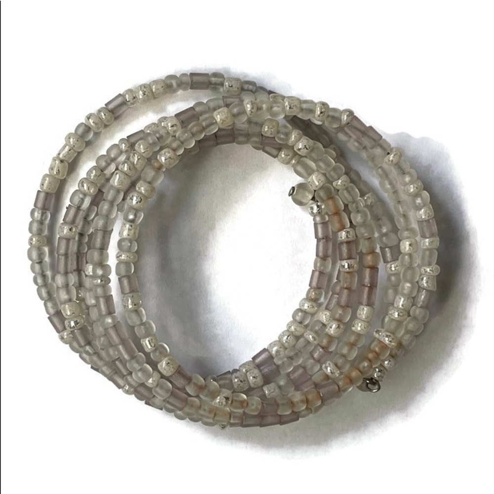 Wrap around beaded bracelet